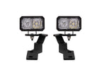 Diode Dynamics | Stage Series 2in LED Ditch Light Kit for 2016-2023 Toyota Tacoma, Pro White Combo