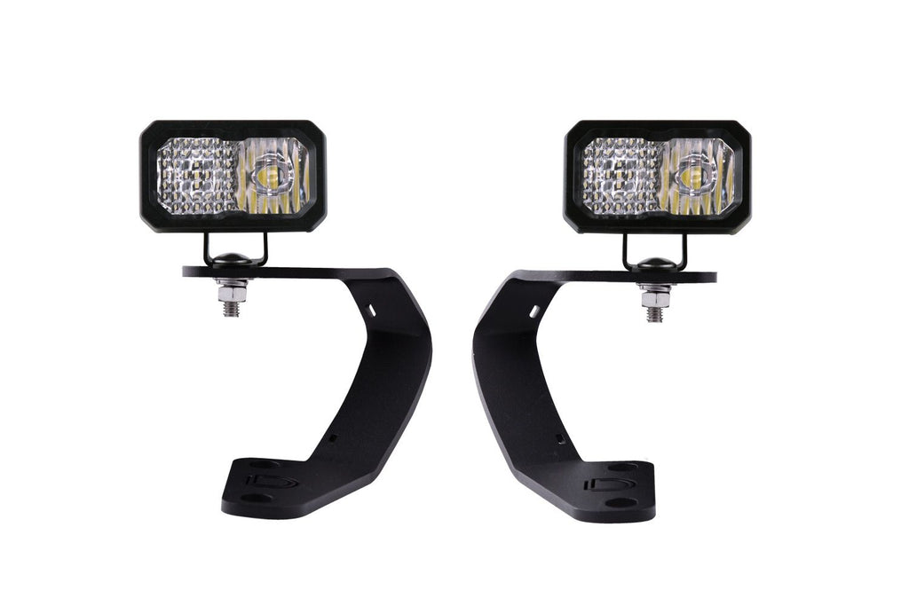 Diode Dynamics | Stage Series 2in LED Ditch Light Kit for 2010-2024Toyota 4Runner, Pro White Combo