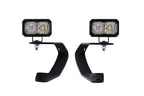 Diode Dynamics | Stage Series 2in LED Ditch Light Kit for 2010-2024Toyota 4Runner, Pro White Combo