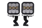 Stage Series Ditch Light Kit for 2022 Toyota Tundra, SS5 Sport White Combo