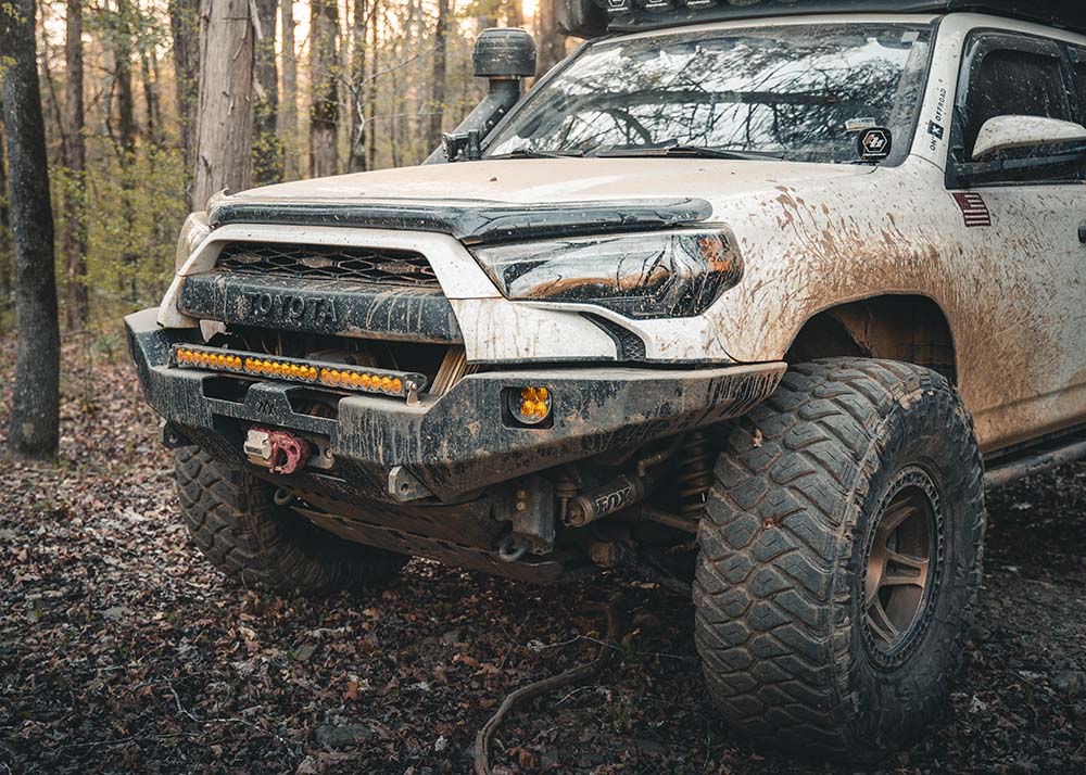 Backwoods Adventure Mods 4Runner 5th Gen (2010-2024) Hi-Lite Overland Front Bumper [No Bull Bar]