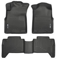 2nd Gen Tacoma WeatherBeater Husky Floor Liners