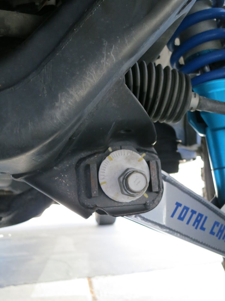 TOTAL CHAOS LOWER CONTROL ARM CAM TAB GUSSETS