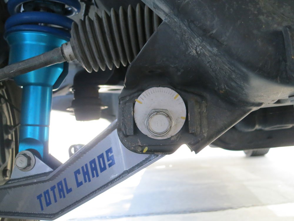 TOTAL CHAOS LOWER CONTROL ARM CAM TAB GUSSETS