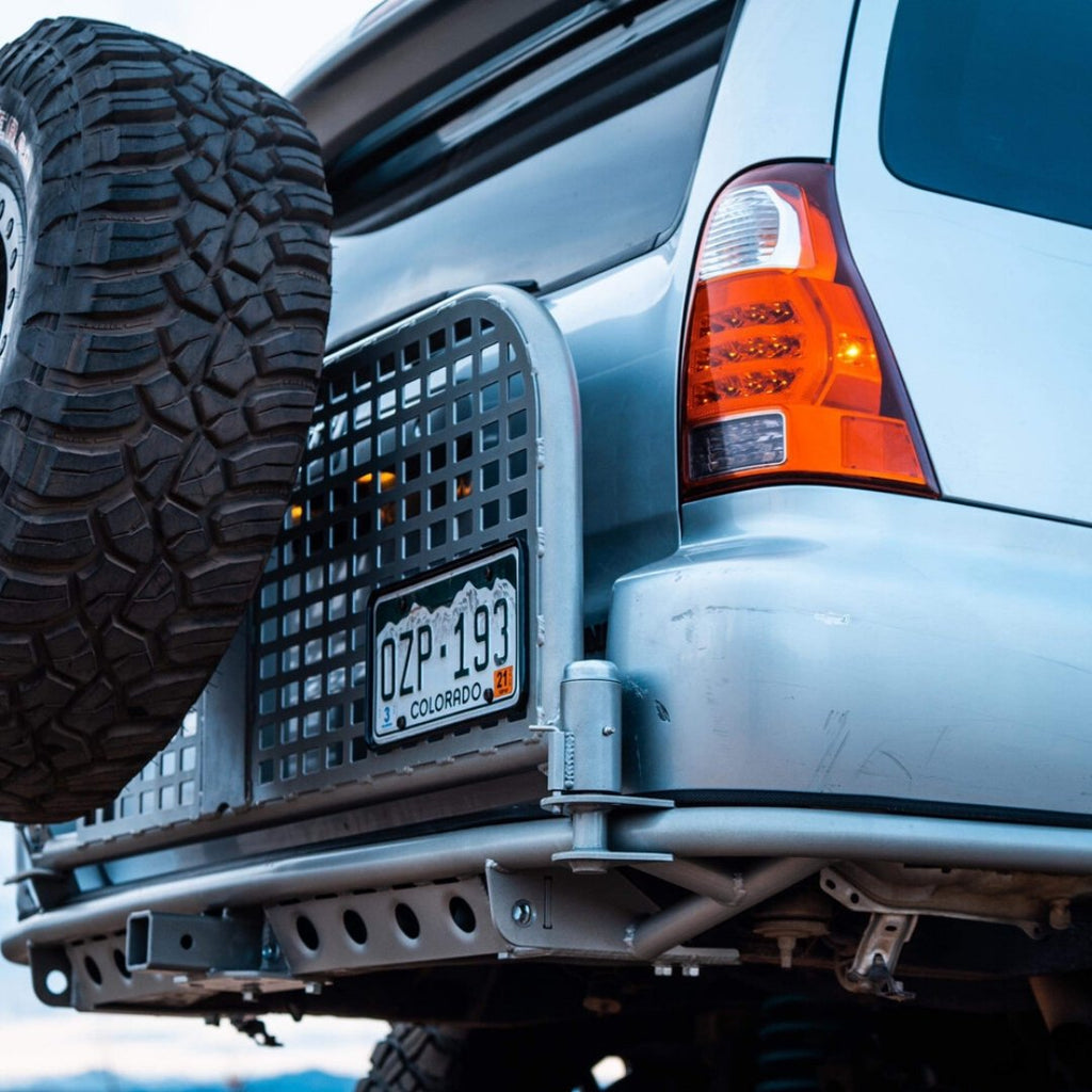 Lexus GX470 Hybrid Rear Bumper - Welded - True North Fabrications