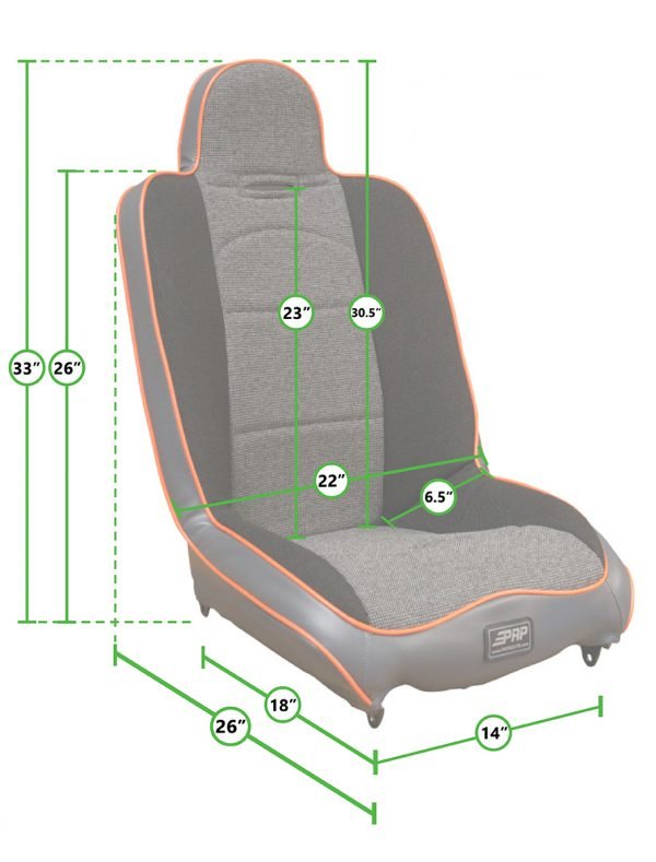 PRP Daily Driver High Back Seats