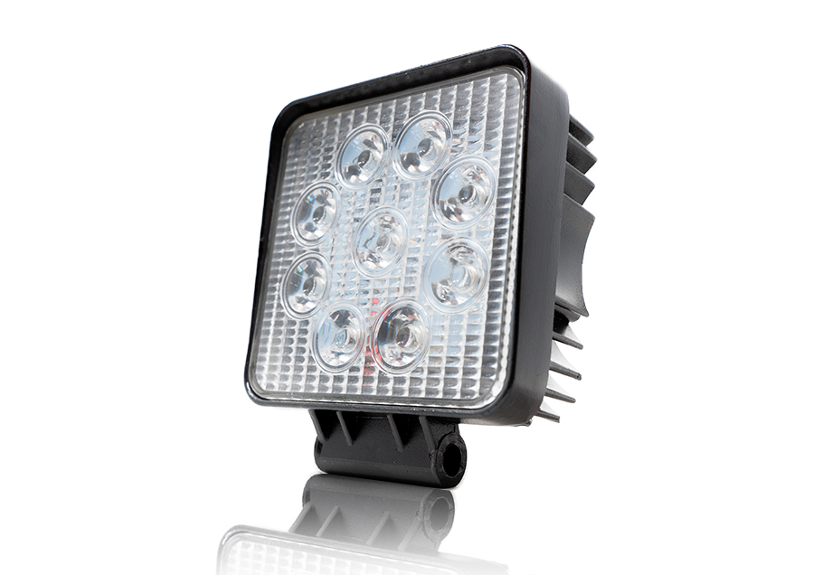 Cali Raised 27W Square Work Light