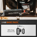 WOLFBOX G900 4K+2.5K Touch Screen Parking Monitoring Dash Cam Smart Mirror