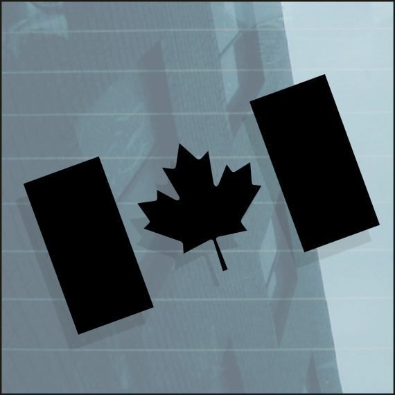 CANADIAN FLAG DECAL