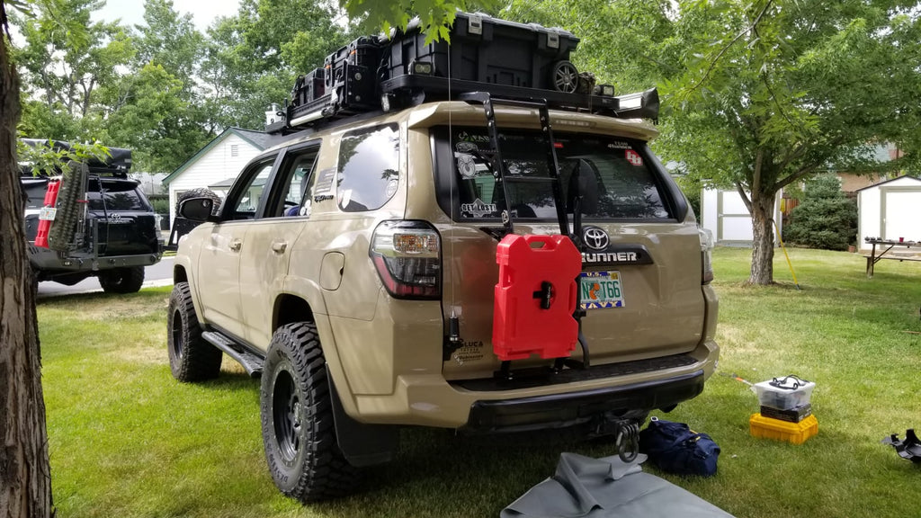 C4 Summit Hatch Ladder Rotopax Mount Bracket / 5th Gen / 2010+