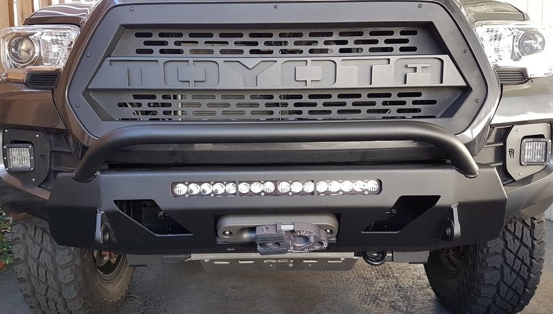 C4 Tacoma Front Lo-Pro Winch Bumper / 3rd Gen / 2016-2023