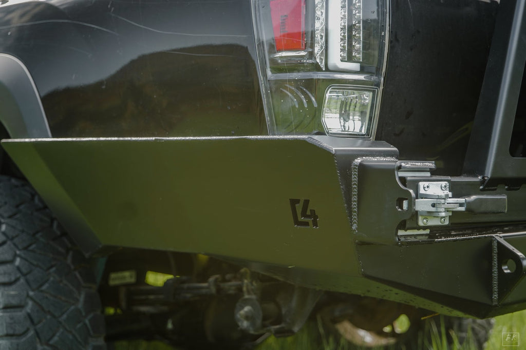 C4 Tacoma Overland Series High Clearance Rear Bumper / 3rd Gen / 2016-2023