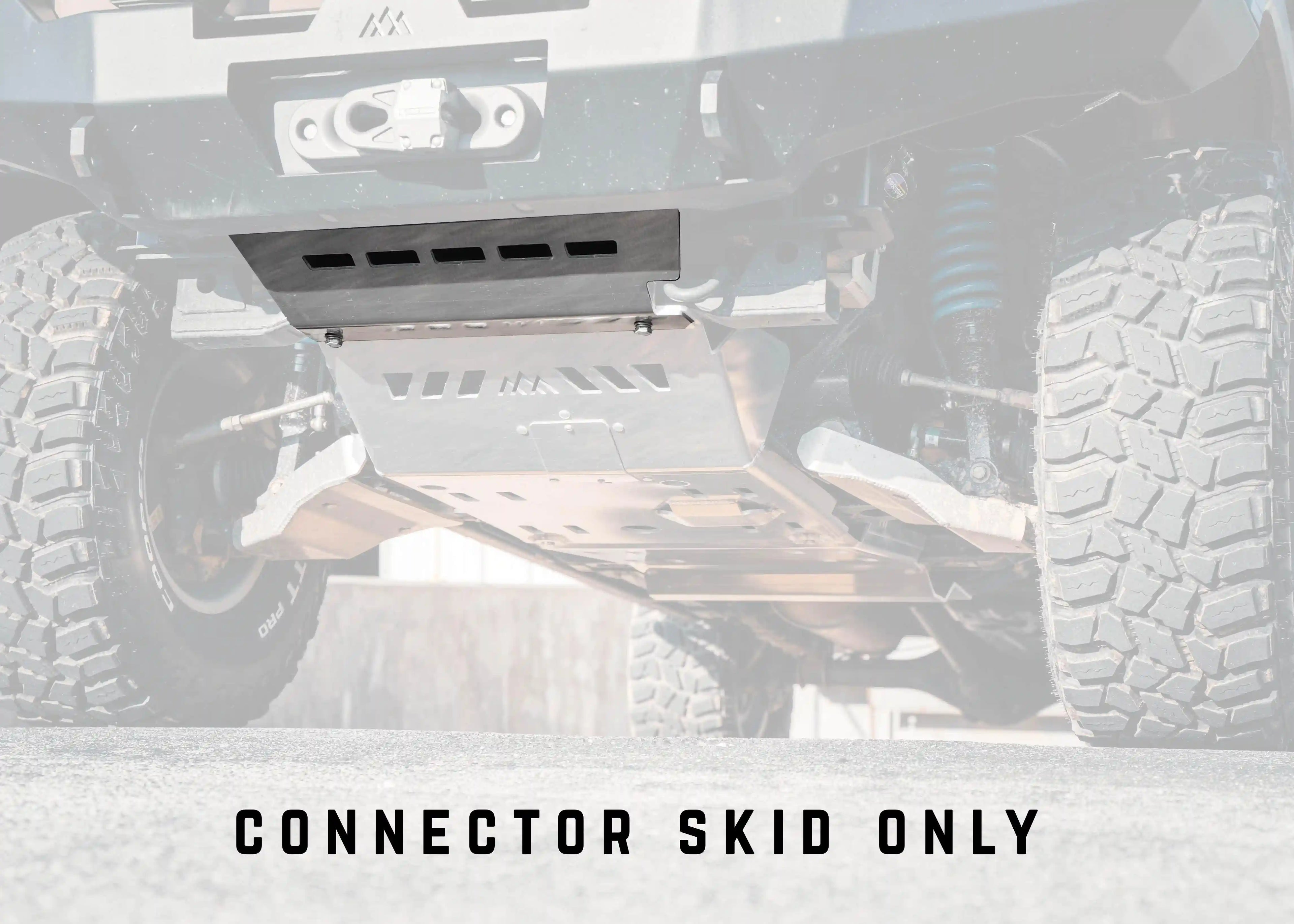 Toyota Tacoma (2005-2023) Aluminum Connector Skid Plate
