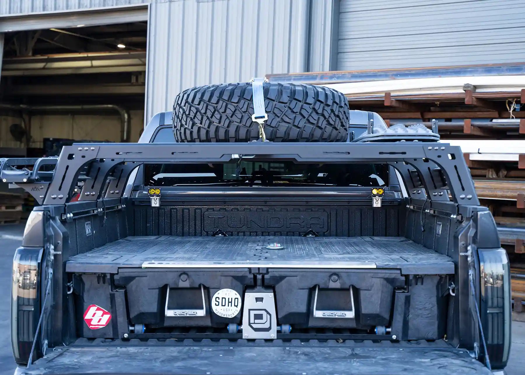 Toyota Tundra Bed Rack - Mid Height