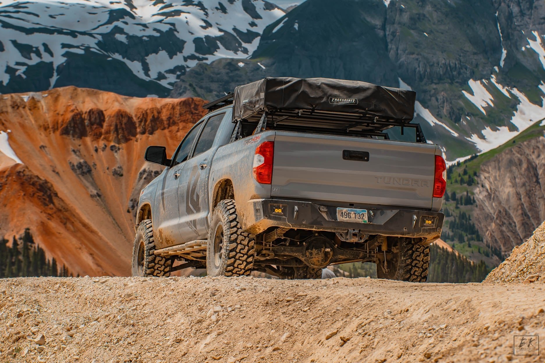 C4 Tundra Overland Series Rear Bumper / 2nd Gen / 2014-2021