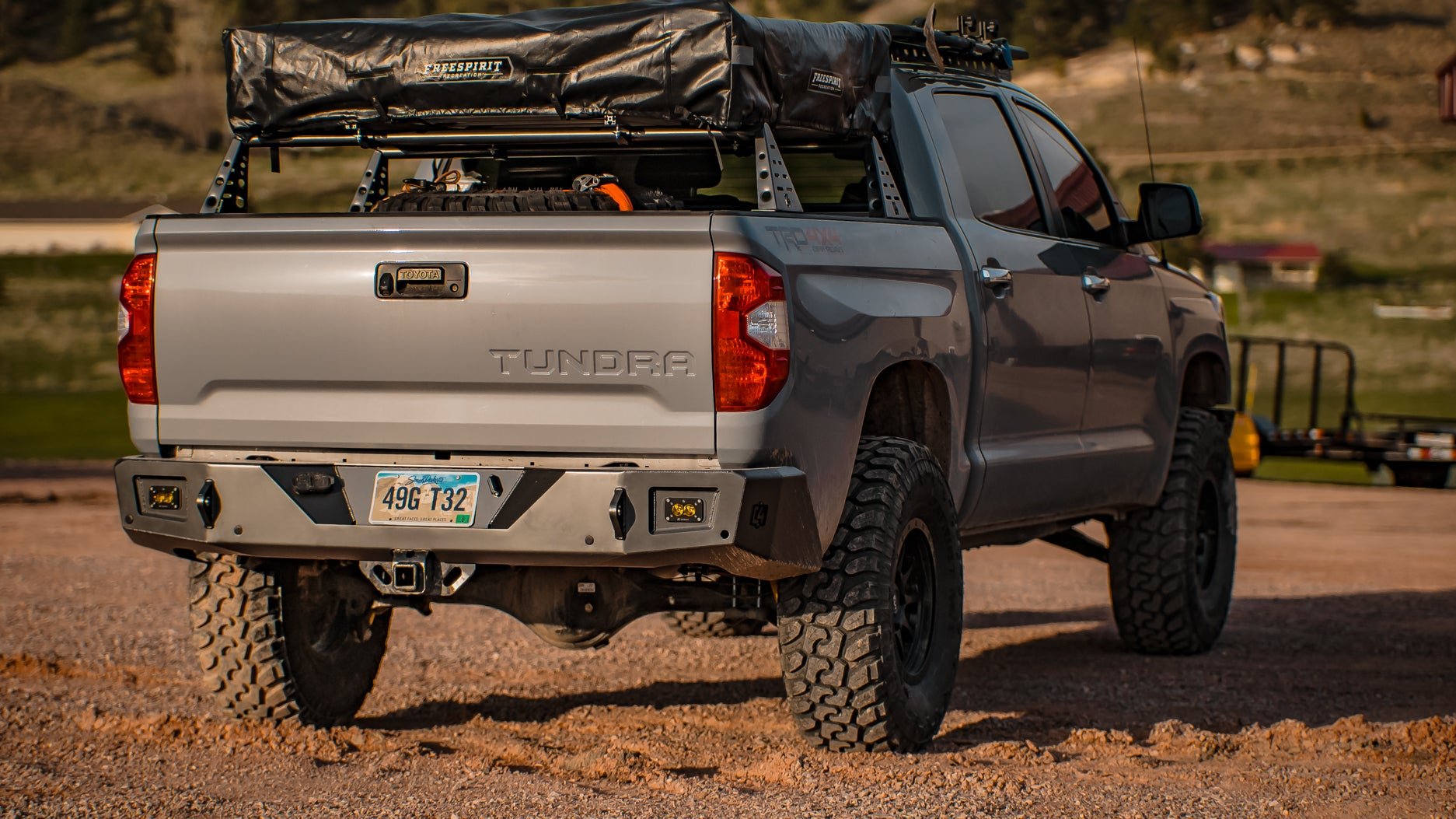 C4 Tundra Overland Series Rear Bumper / 2nd Gen / 2014-2021