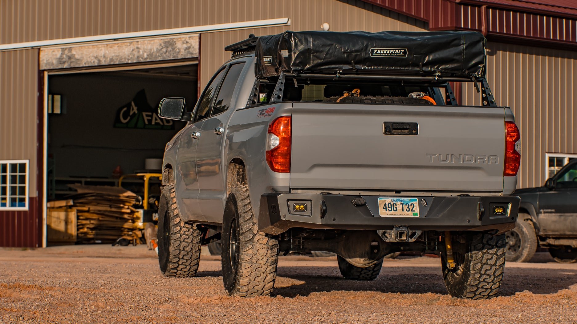 C4 Tundra Overland Series Rear Bumper / 2nd Gen / 2014-2021