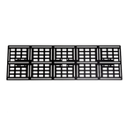 Universal MOLLE Panel 39in x 12in