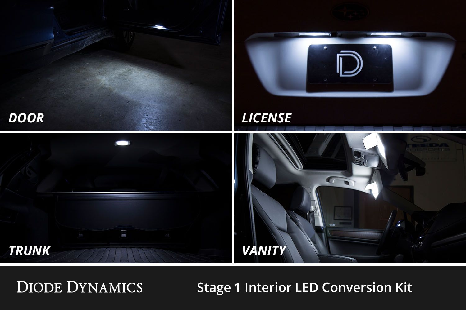 Diode Dynamics 4Runner Interior Lighting Kit 2003-2009