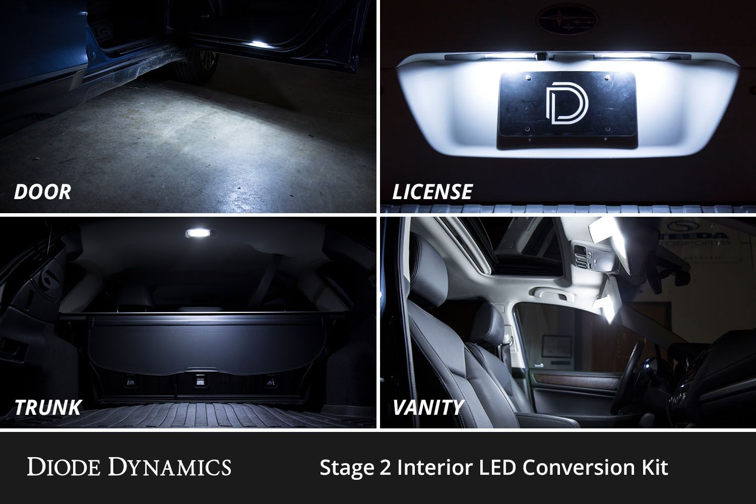 Diode Dynamics 4Runner Interior Lighting Kit 2003-2009