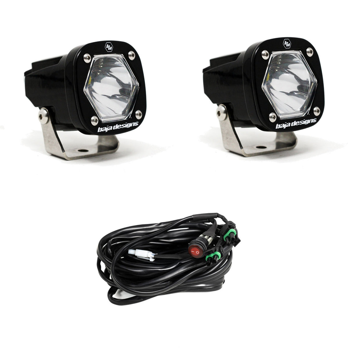 Baja Designs S1 Black LED Auxiliary Light Pod Pair - image 5