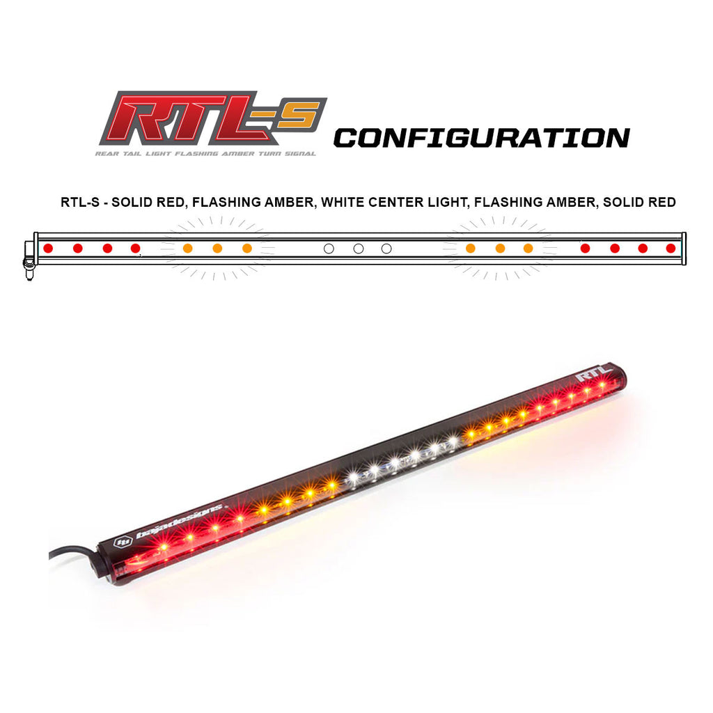 Baja Designs RTL-S LED Rear Light Bar with Turn Signal - manufacturer image 2
