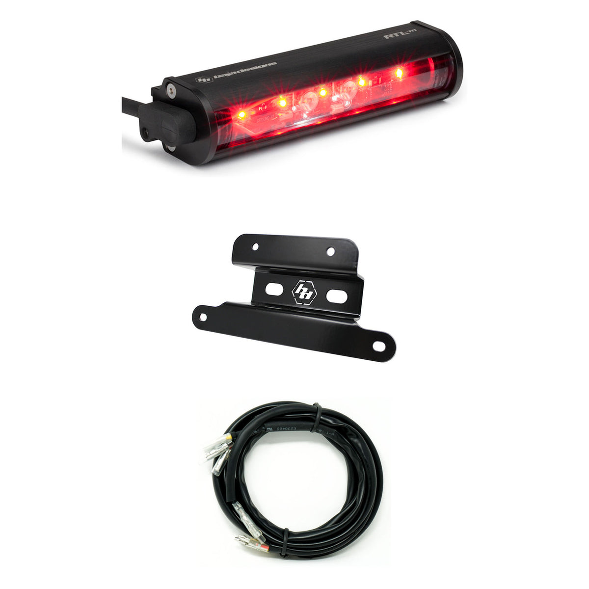 Baja Designs RTL-M Spare Tire Mount Kit w/ Light - manufacturer image 1