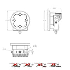 Baja Designs XL-R Sport LED Auxiliary Light Pod Pair - manufacturer image 6