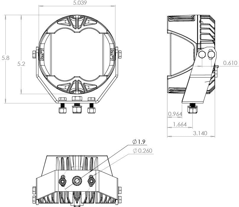 Baja Designs LP4 Pro LED Auxiliary Light Pod Pair - manufacturer image 9