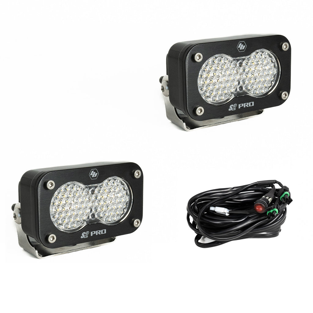 Baja Designs S2 Pro Black LED Auxiliary Light Pod Pair - manufacturer image 11