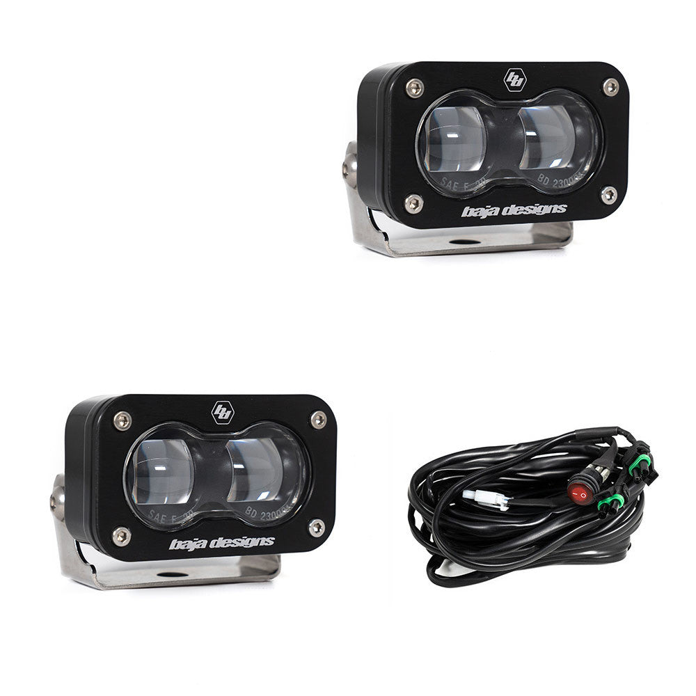 Baja Designs S2 SAE LED Auxiliary Light Pod Pair - manufacturer image 70166