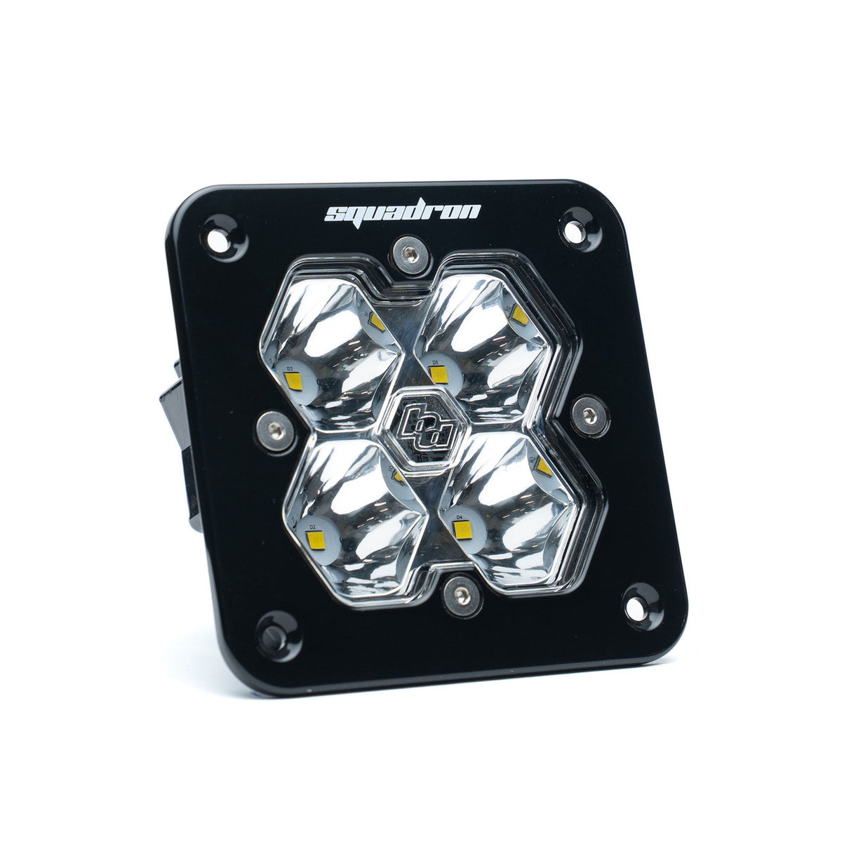 Baja Designs Squadron 2.0 Sport Black Flush Mount LED Auxiliary Light Pod - manufacturer image 95224