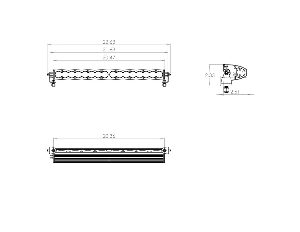 Baja Designs S8 Straight LED Light Bar - manufacturer image 73244