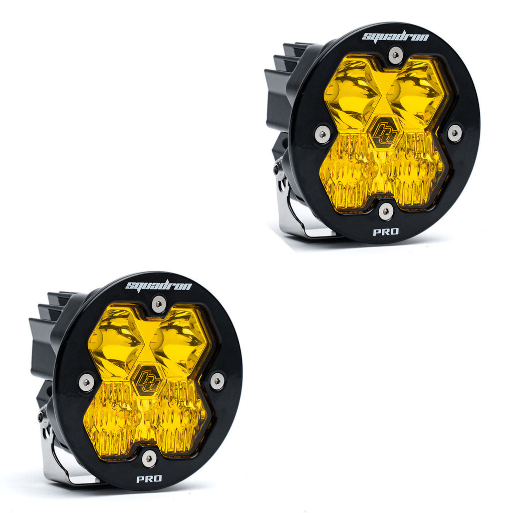 Baja Designs Squadron-R 2.0 Pro Black LED Auxiliary Light Pod Pair - manufacturer image 95382
