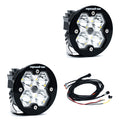 Baja Designs Squadron-R 2.0 Sport Black LED Auxiliary Light Pod Pair - manufacturer image 95366