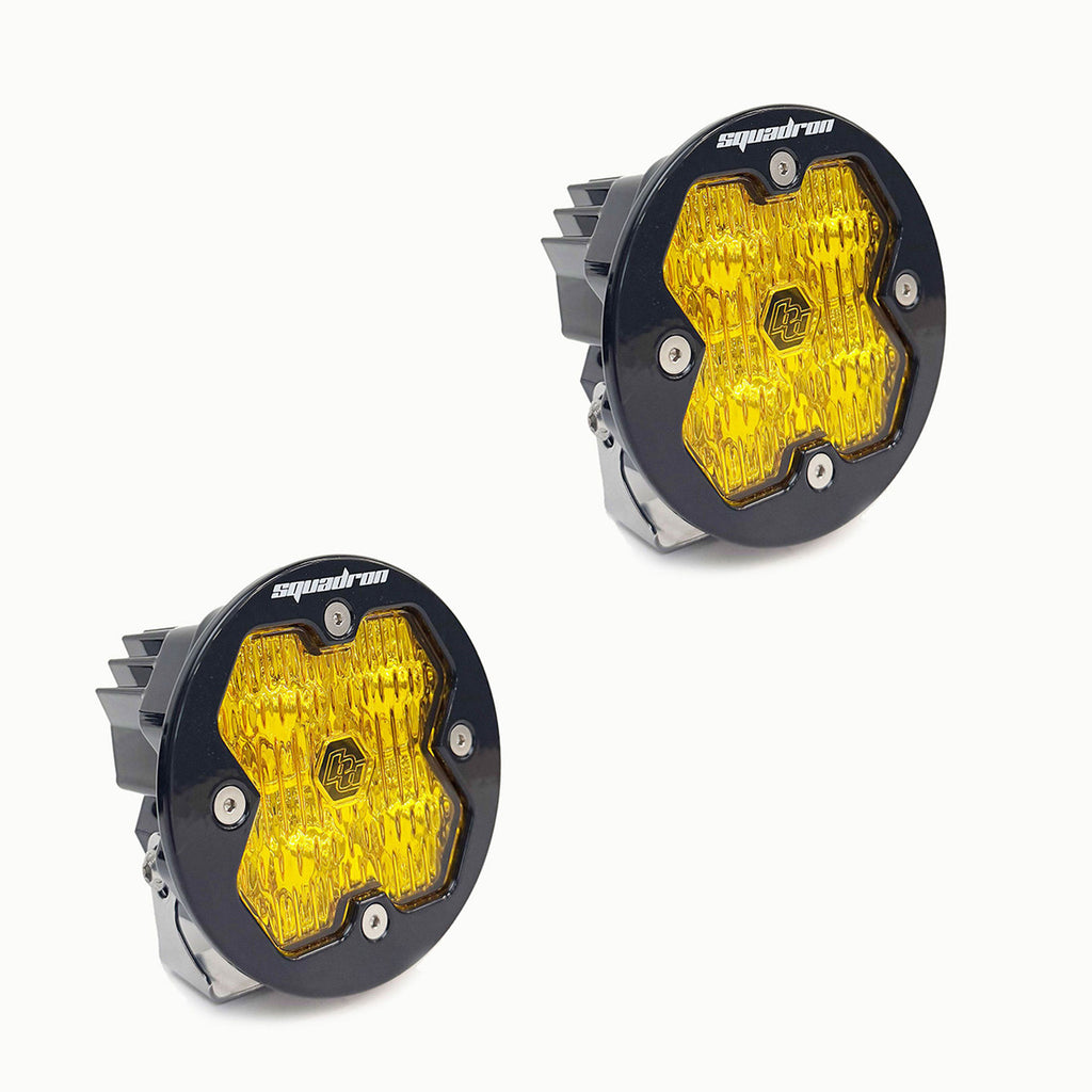 Baja Designs Squadron-R 2.0 Sport Black LED Auxiliary Light Pod Pair - manufacturer image 95372