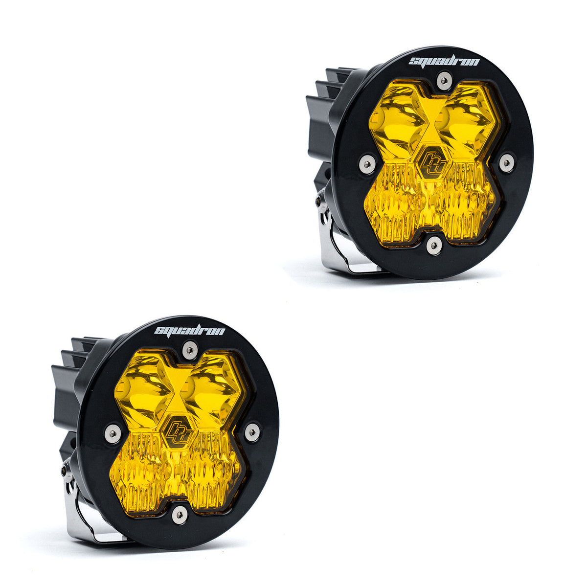 Baja Designs Squadron-R 2.0 Sport Black LED Auxiliary Light Pod Pair - manufacturer image 95374