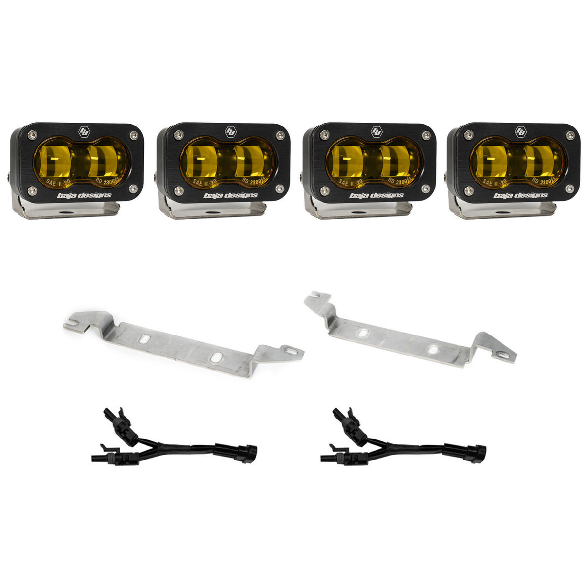 Baja Designs S2 SAE OEM Fog Light Replacement Kit - 2025-2026 Toyota 4Runner, Non-TRD Pro - manufacturer image 90911