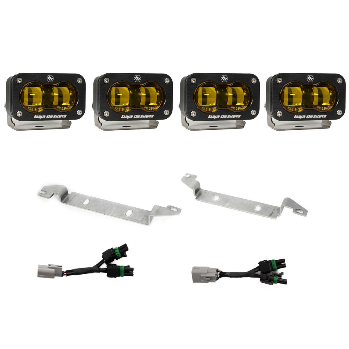 Baja Designs S2 SAE OEM Fog Light Replacement Kit - 2025-2026 Toyota 4Runner Pro/Trailhunter - manufacturer image 91447