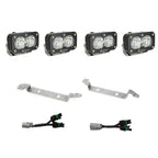 Baja Designs S2 Sport OEM Fog Light Replacement Kit - 2025-2026 Toyota 4Runner Pro/Trailhunter - Wide Cornering, Clear
