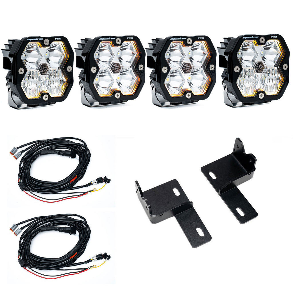 Baja Designs Squadron 2.0 Pro Behind-the-Grille Light Kit - Toyota 2025-26 4Runner - manufacturer image 95106