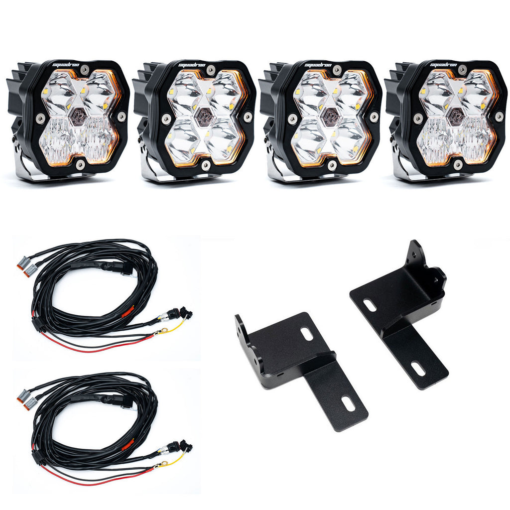 Baja Designs Squadron 2.0 Sport Behind-the-Grille Light Kit - Toyota 2025-26 4Runner - manufacturer image 95081