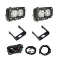 Baja Designs Toyota 4Runner S2 Sport Reverse Kit - 2025-2026 Toyota 4Runner - Wide Cornering, Clear, Toggle