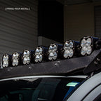 Baja Designs Toyota 7XL Linkable Roof Light Bar Kit For Prinsu Rack - Toyota 2010-24 4Runner; 2007-14 FJ Cruiser; 2005-23 Tacoma; 2007-21 Tundra - manufacturer image 65114