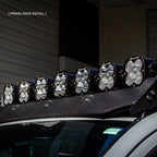 Baja Designs Toyota 7XL Linkable Roof Light Bar Kit For Prinsu Rack - Toyota 2010-24 4Runner; 2007-14 FJ Cruiser; 2005-23 Tacoma; 2007-21 Tundra - XL Sport Linkable, Multi Pattern, Clear