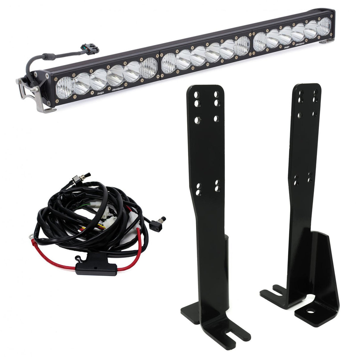 Baja Designs Toyota OnX6+ 30 Inch Grille Lower Light Kit - Toyota 2014-18 4Runner - manufacturer image 64783