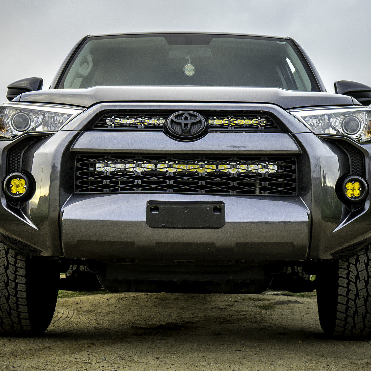 Baja Designs Toyota S8 Dual 10 Inch Grille Upper Light Kit - Toyota 2014-18 4Runner - manufacturer image 64771