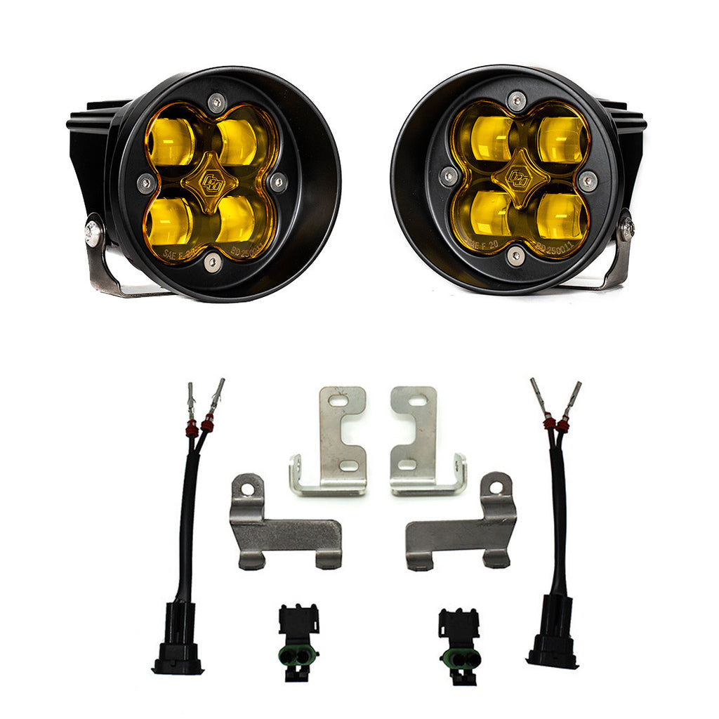 Baja Designs Toyota Squadron-R SAE Fog Pocket Light Kit - Toyota 2010-24 4Runner; 2012-23 Tacoma; 2014-21 Tundra - manufacturer image 64955