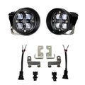 Baja Designs Toyota Squadron-R SAE Fog Pocket Light Kit - Toyota 2010-24 4Runner; 2012-23 Tacoma; 2014-21 Tundra - SAE Fog, Clear