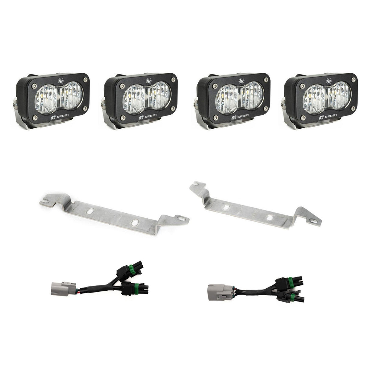 S2 Sport OEM Fog Light Replacement Kit - 2024-2026 Toyota Tacoma Pro/Trailhunter - manufacturer image 91455